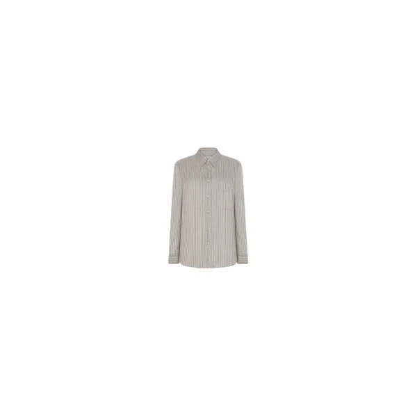 blazé milano anabas shirt in joysail beige and black