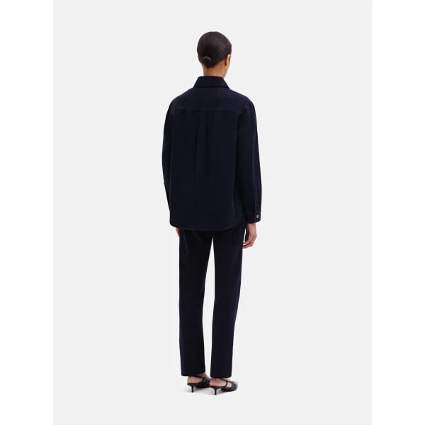 blazé milano berber shirt in clapotis dark blue