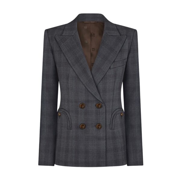 blazé milano charmer blazer in bravado grey