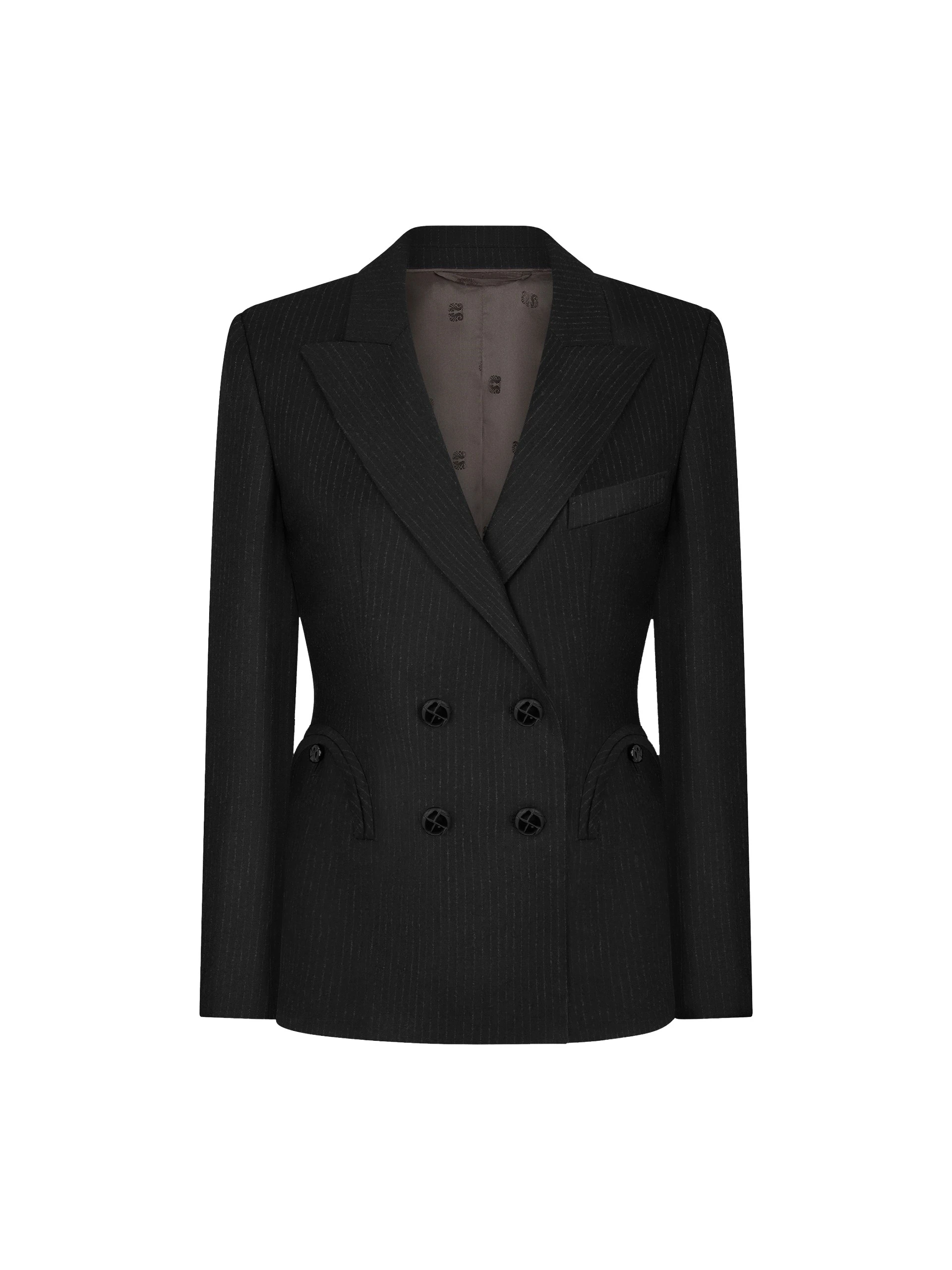 Blaze-Milano-Blaze-Milano-Charmer-Blazer-in-Classy-Carbon-Black31178_nobg blazé milano charmer blazer in classy carbon black