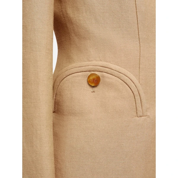 blazé milano charmer blazer in renegade sand