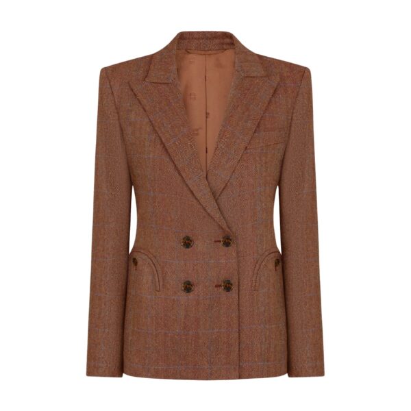 blazé milano charmer blazer in takanuya cherrywood