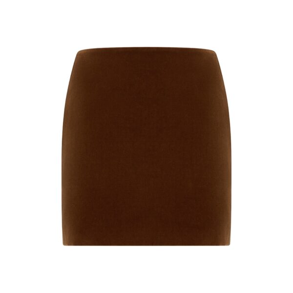 blazé milano coci mini skirt in jealousy caramel