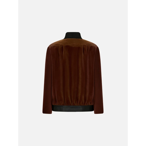 blazé milano coiba jacket in jealousy caramel