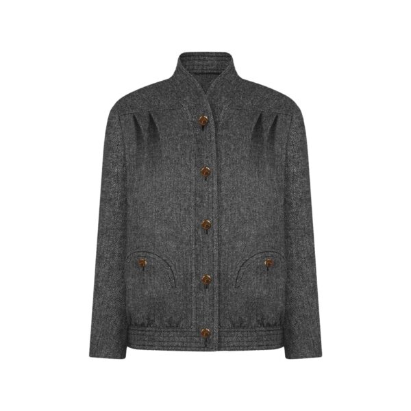 blazé milano coiba jacket in jline black and white