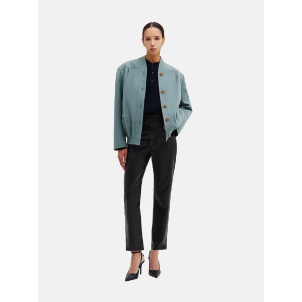 blazé milano coiba jacket in mystere aqua