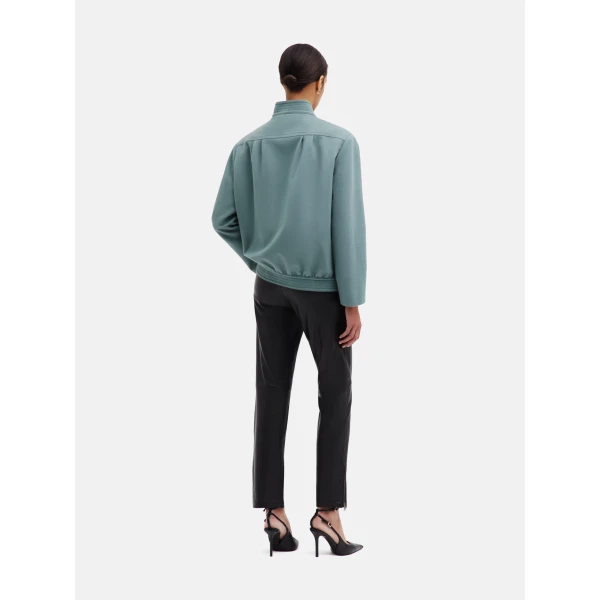 blazé milano coiba jacket in mystere aqua