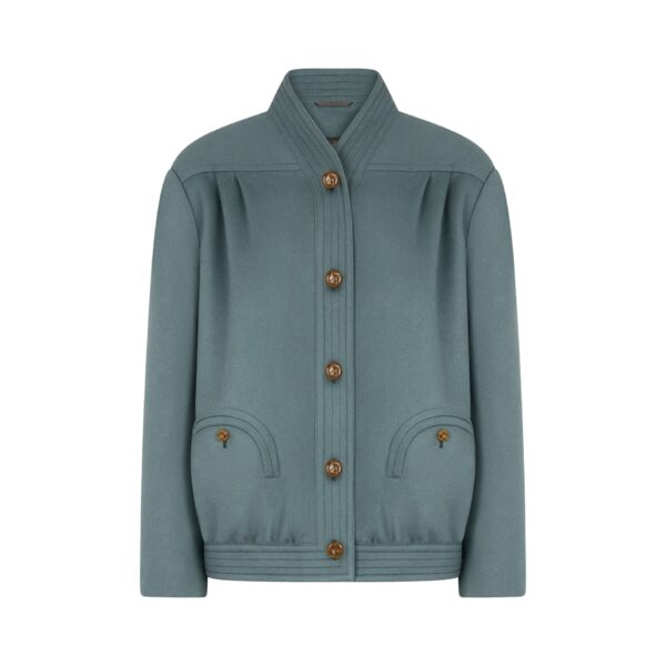 blazé milano coiba jacket in mystere aqua