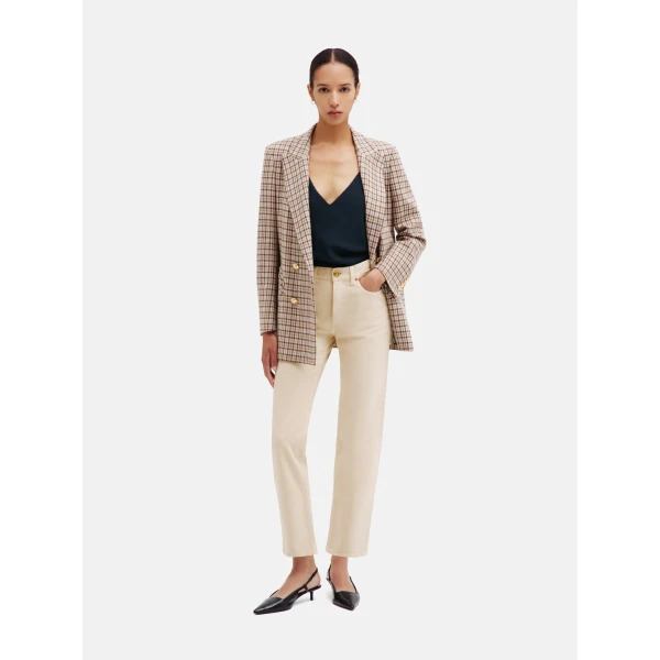 blazé milano everyday blazer in agape grey mix