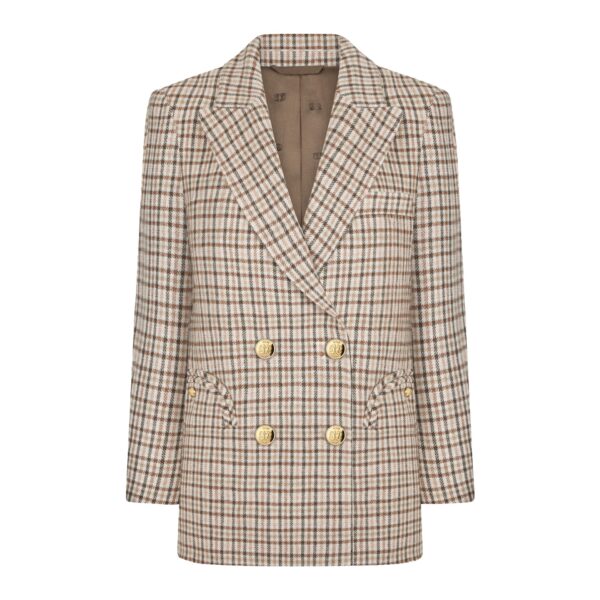 blazé milano everyday blazer in agape grey mix