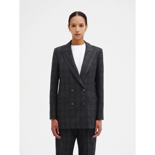 blazé milano everyday blazer in bravado grey