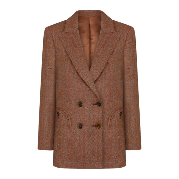 blazé milano everyday blazer in takanuya cherrywood