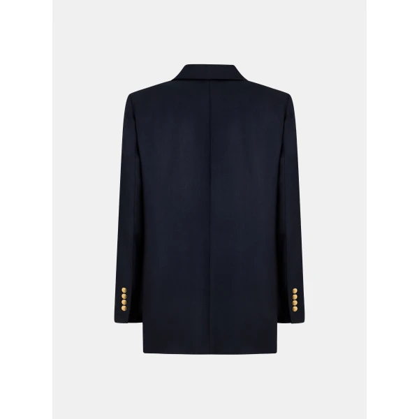 blazé milano everynight blazer in alcanara navy