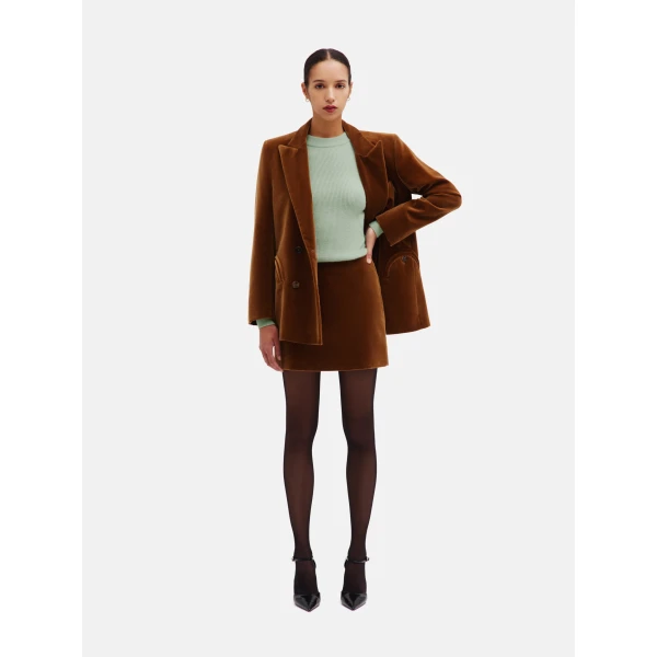 blazé milano everynight blazer in jealousy caramel