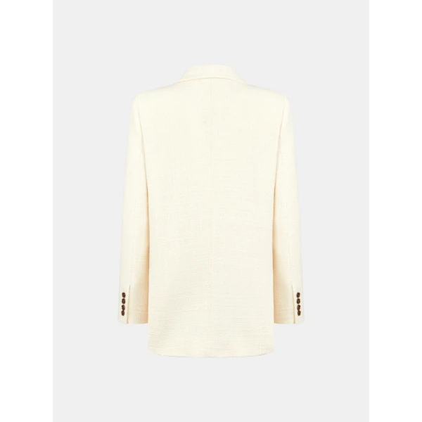 blazé milano everynight blazer in missy cream