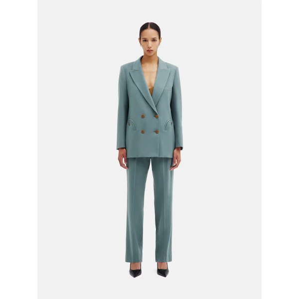 blazé milano everynight blazer in mystere aqua