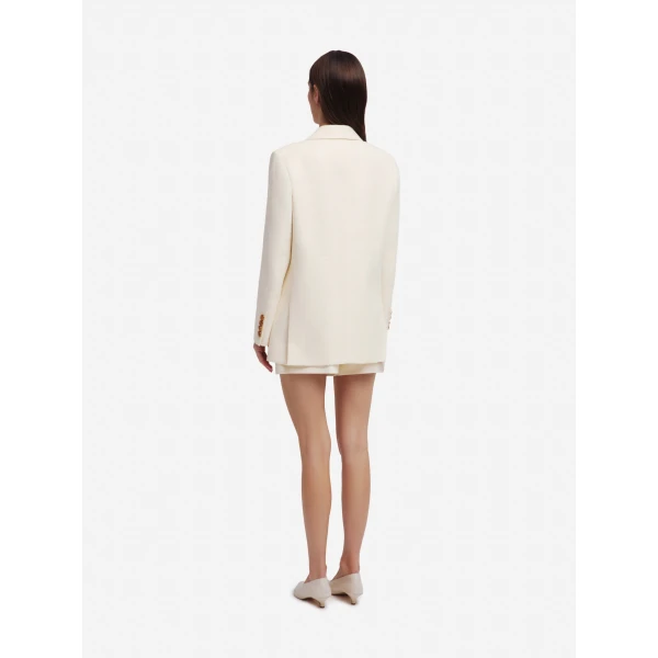 blazé milano everynight blazer in sun ivory