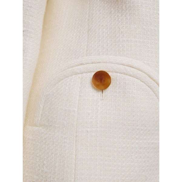 blazé milano everynight blazer in sun ivory