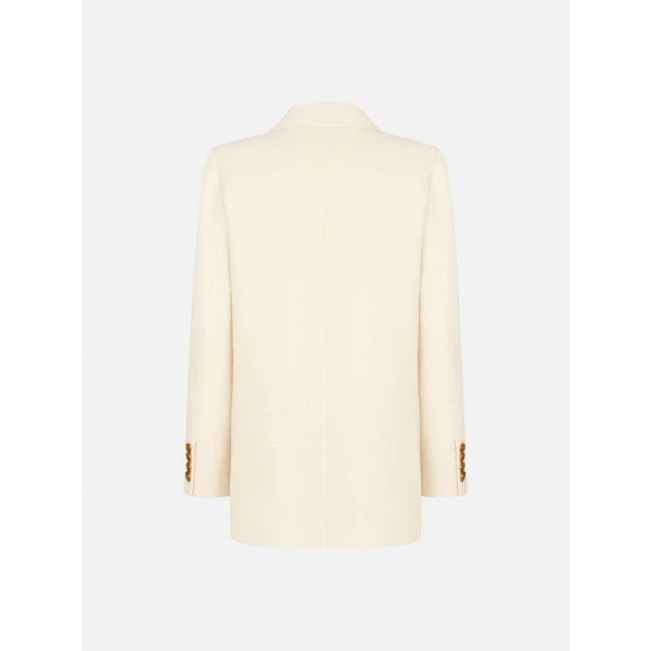 blazé milano everynight blazer in sun ivory