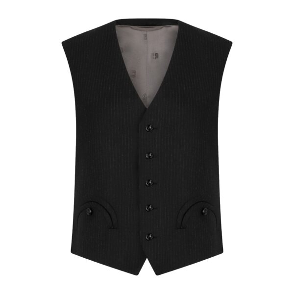 blazé milano feral gilet in classy carbon black