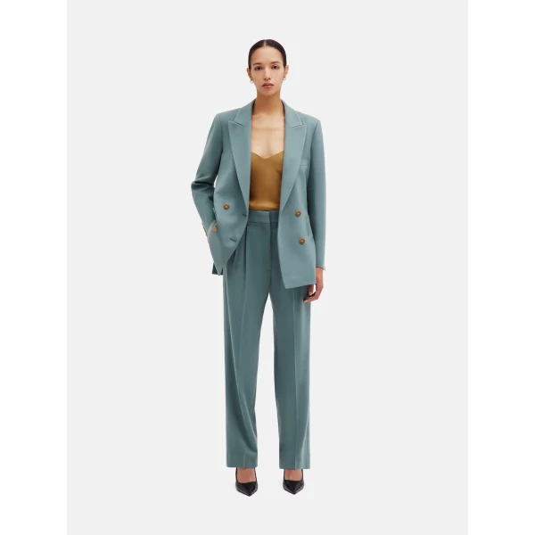 blazé milano fox pant in mystere aqua