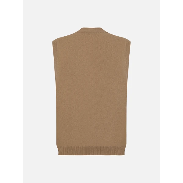 blazé milano gilet in highland camel
