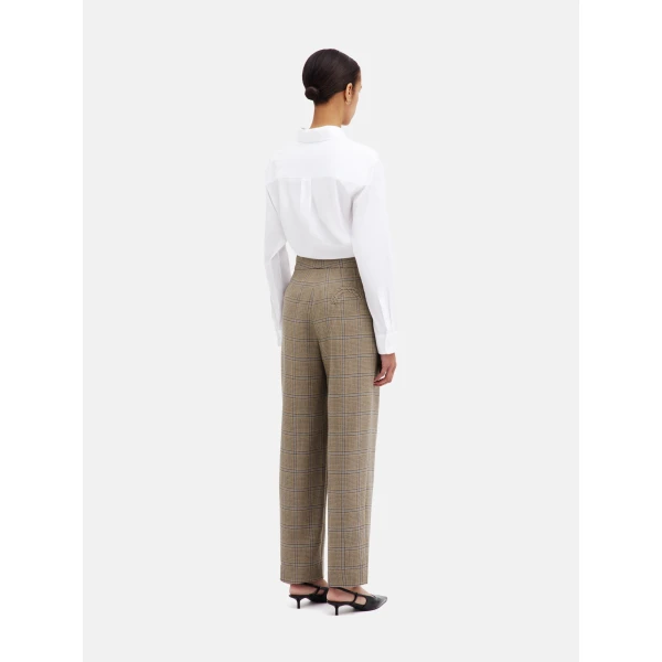 blazé milano glassy pant in saona beige