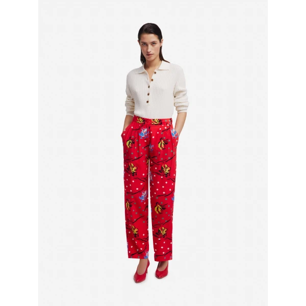 blazé milano glassy pants in solaris crab