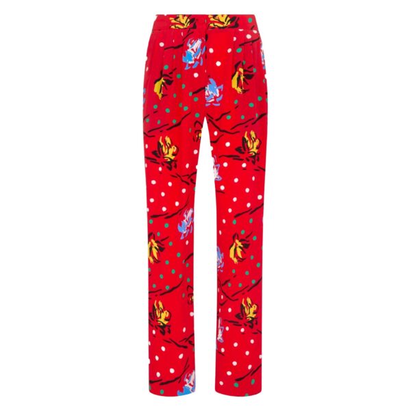 blazé milano glassy pants in solaris crab