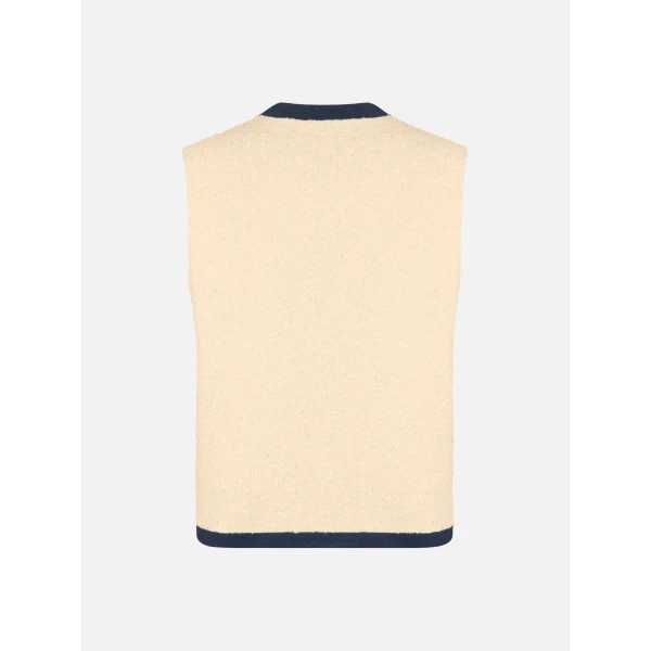 blazé milano gliss gilet in orinda butter