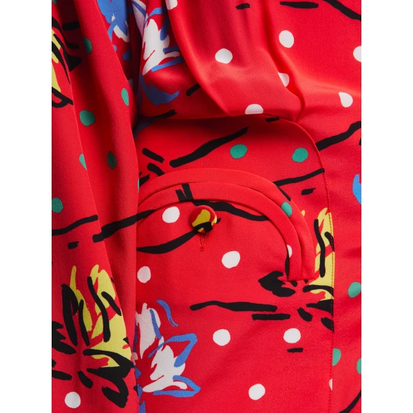 blazé milano honeybelle mini dress in solaris crab