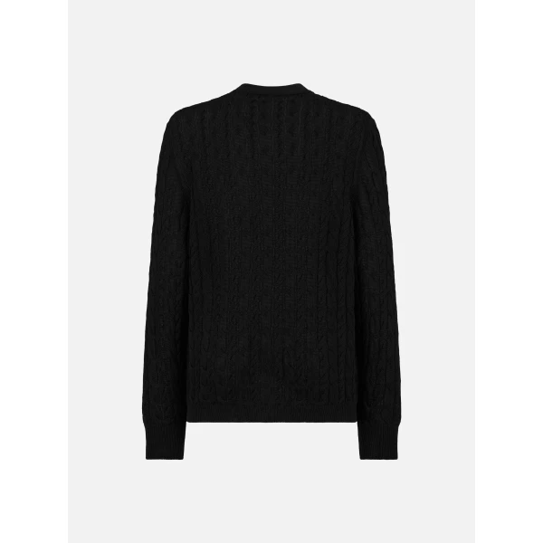blazé milano ket cardigan in black