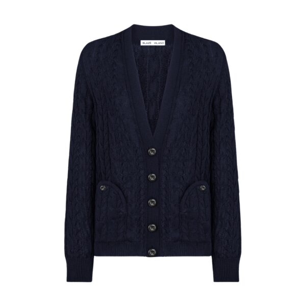 blazé milano ket cardigan in navy