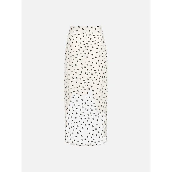 blazé milano konik maxi shirt in mariquita pois white