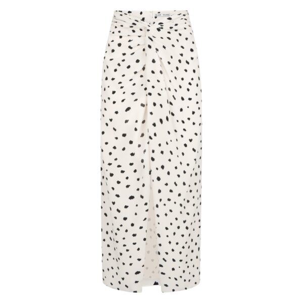 blazé milano konik maxi shirt in mariquita pois white