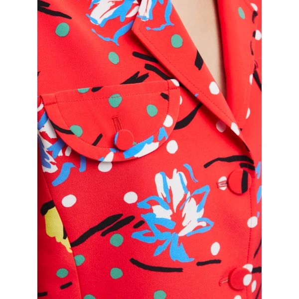 blazé milano lola jacket in solaris crab