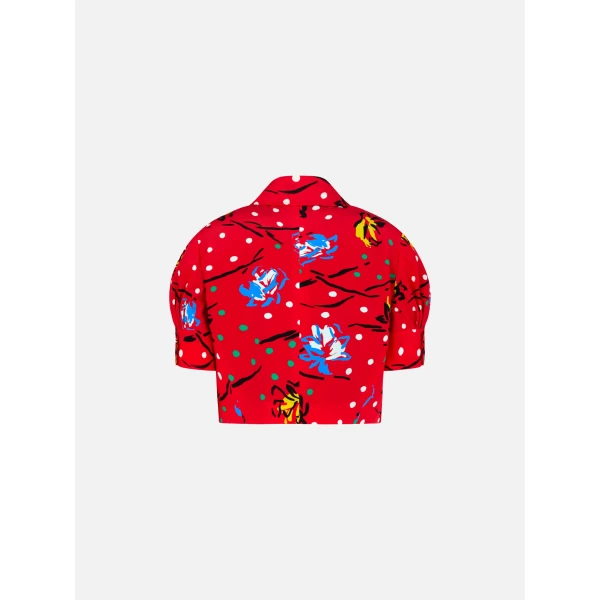 blazé milano lola jacket in solaris crab