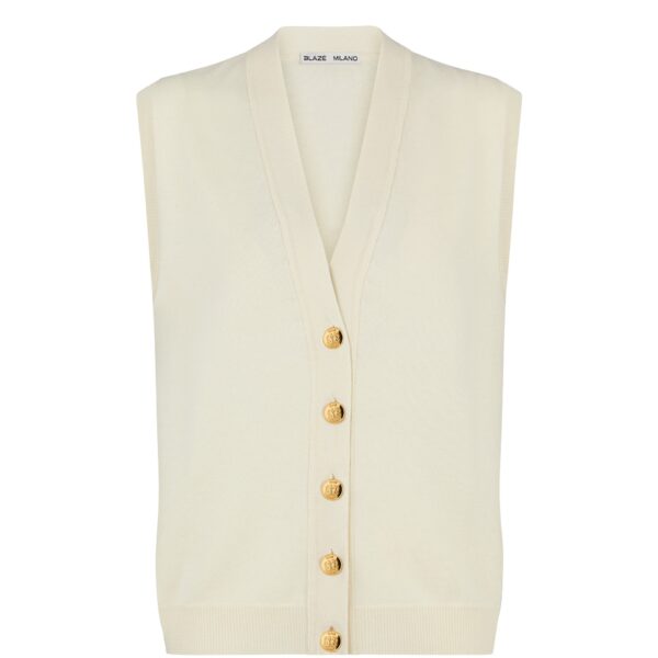 blazé milano maine gilet in butter