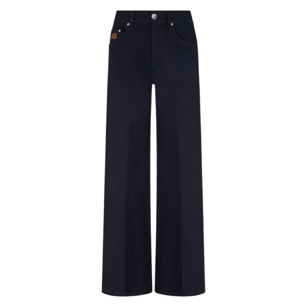 blazé milano maline pant in clapotis dark blue