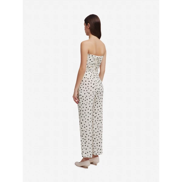blazé milano nana pants in mariquita pois white