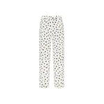 blazé milano nana pants in mariquita pois white