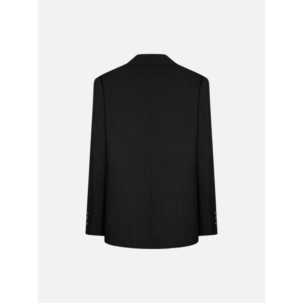 blazé milano nightbreak blazer in classy carbon black
