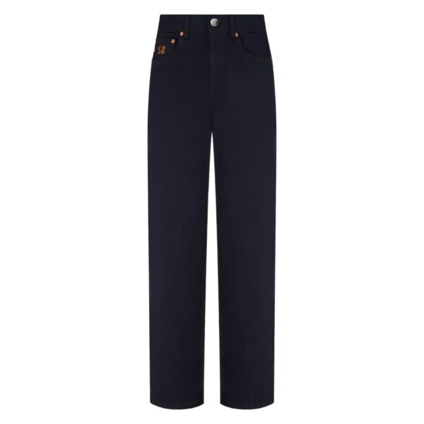 blazé milano paso pant in clapotis dark blue