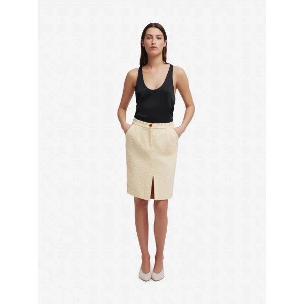 blazé milano popeye skirt in orinda butter