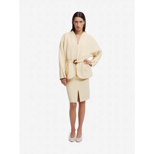 blazé milano popeye skirt in orinda butter