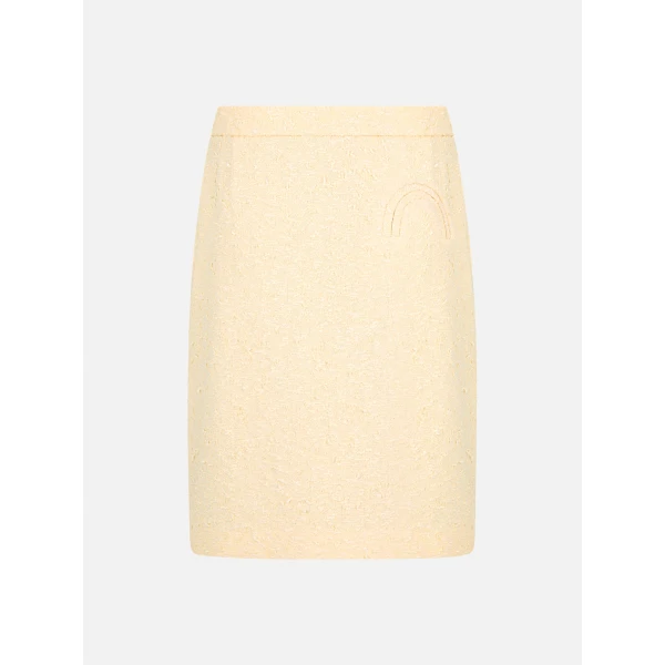 blazé milano popeye skirt in orinda butter