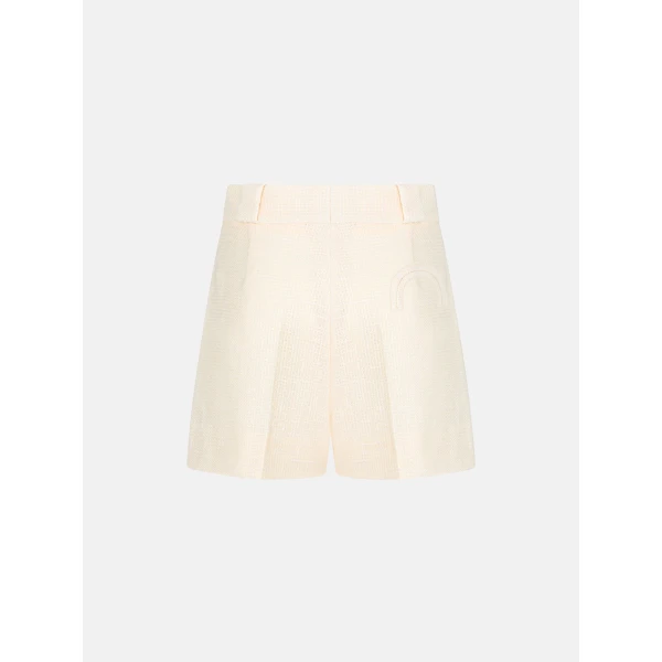blazé milano selle shorts in sun ivory
