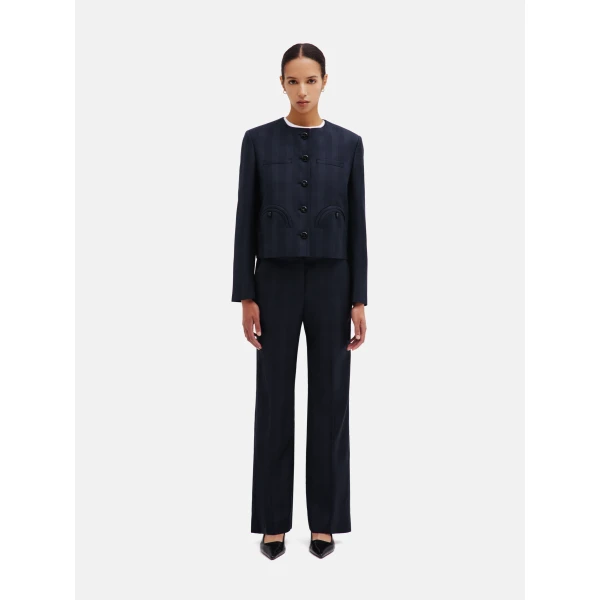 blazé milano shamo bolero in aramis navy