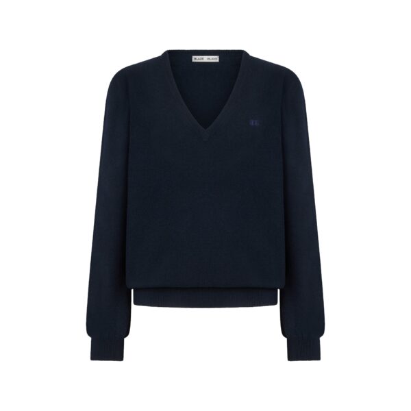 V Neck in Highland Marino