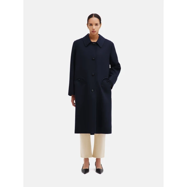 blazé milano woolly coat in nitak navy